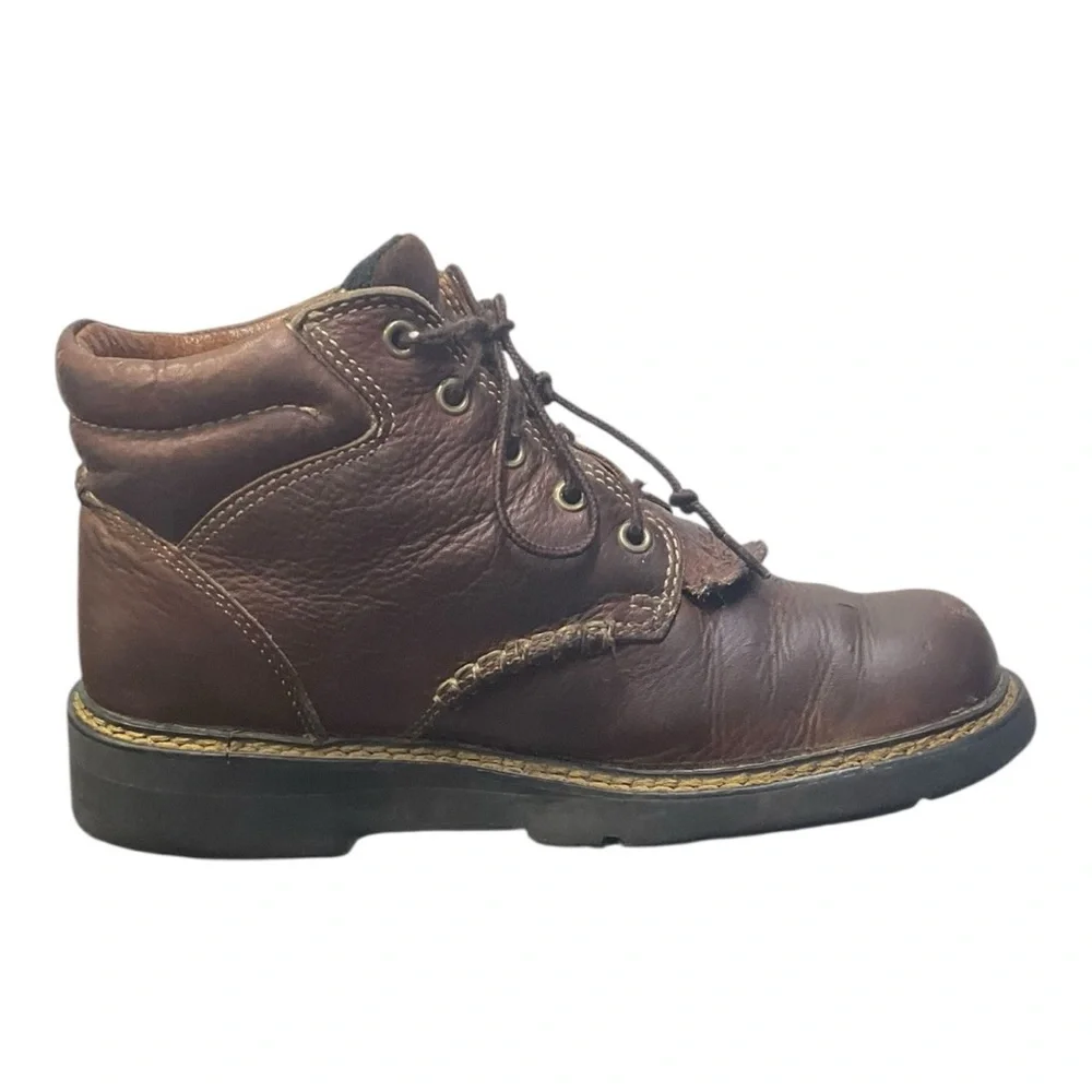🥾 Ariat‎ Women’s Leather Work Boots | Distressed Brown | Size 7B